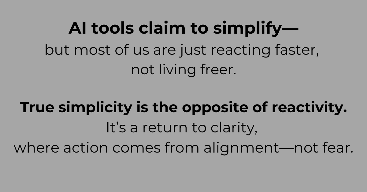 The Paradox of Simplicity in the Age of AI - ChangeWork Strategies