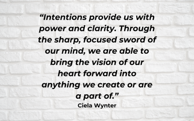 The Power of Intention