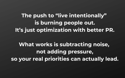 How ‘Intentional Living’ Became Another Hustle