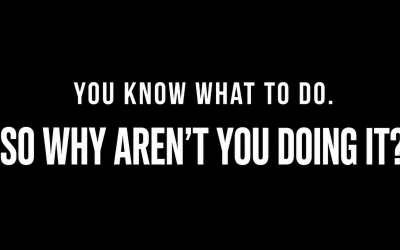 Why Knowing What to Do Doesn’t Always Lead to Change